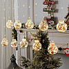 Гирлянда Xmas WW-1 Copper Curtain Ball Lamp Теплый белый
