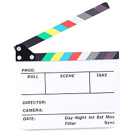 Кинохлопушка MHZ режиссерская хлопушка нумератор