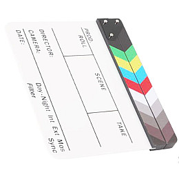 Кинохлопушка MHZ режиссерская хлопушка нумератор