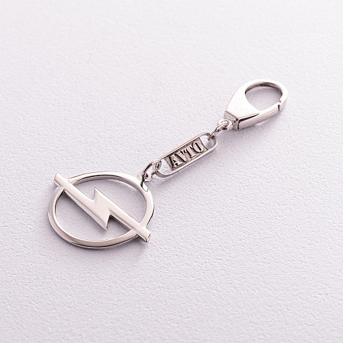 Серебряный брелок для машины Opel 9007.1 Оникс 5.24 г