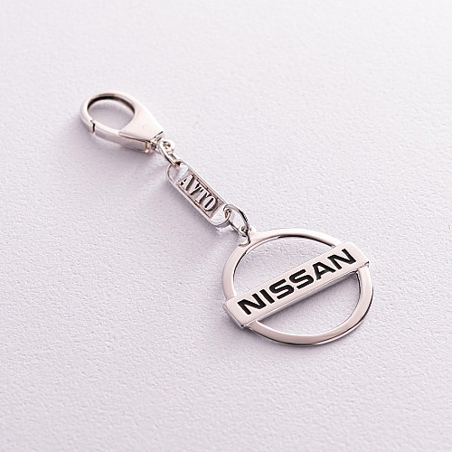 Серебряный брелок для машины Nissan 9012.1 Оникс 5.42 г