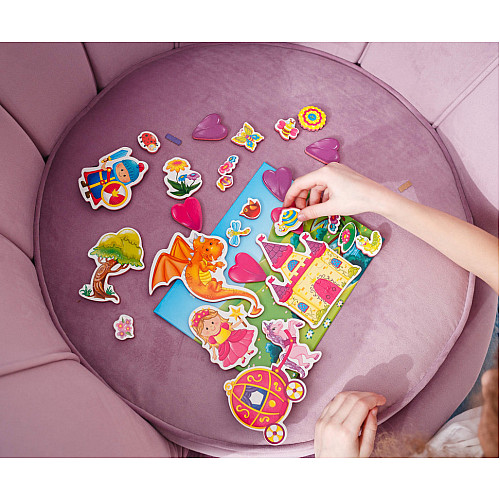 Игра настольная Vladi Toys Магнитная игра. Принцесса и рыцарь RK2070-01