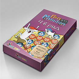 Игра магнитная УМНЯШКА 4 в ряд 1456-UM