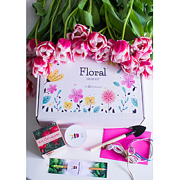 Подарочный набор на 8 марта от Экокубика FLORAL