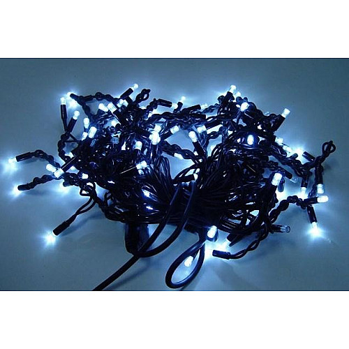 Гірлянда-бахрома вулична Xmas Бурульки W-2 120 LED-ламп біле світло