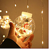 Светодиодная гирлянда Xmas M-1 Copper Curtain Ball Lamp