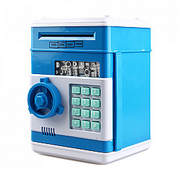 Копилка-сейф Maxland MK 4523-4 з кодом Синій