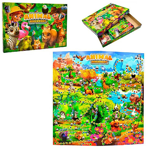Настільна гра Danko Toys Animal Discovery G-AD-01-01U укр
