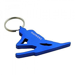 Брелок-открывашка Munkees 3496 Skier Blue (1012-3496-BL)