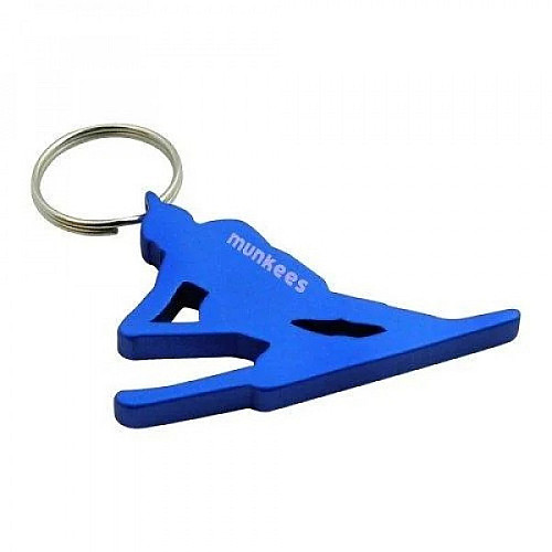 Брелок-открывашка Munkees 3496 Skier Blue (1012-3496-BL)