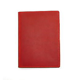 Обкладинка для документів DNK Leather Doc-01 col.H червона