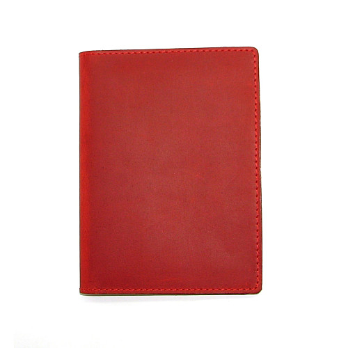 Обкладинка для документів DNK Leather Doc-01 col.H червона