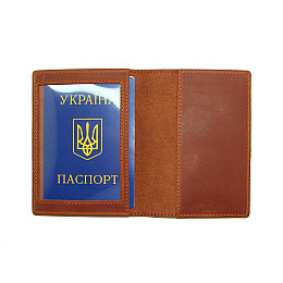 Обкладинка для документів DNK Leather Doc-01 col.N рудий