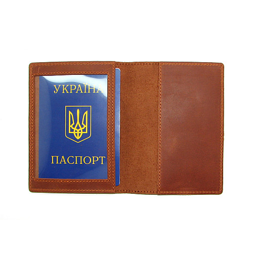 Обкладинка для документів DNK Leather Doc-01 col.N рудий