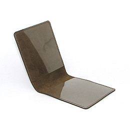 Обкладинка з натуральної шкіри на посвідчення учасника бойових дій УБД DNK Leather UBD H col.G Оливковий