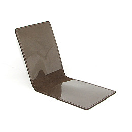 Обкладинка з натуральної шкіри на посвідчення учасника бойових дій УБД DNK Leather UBD H col.F Коричневий