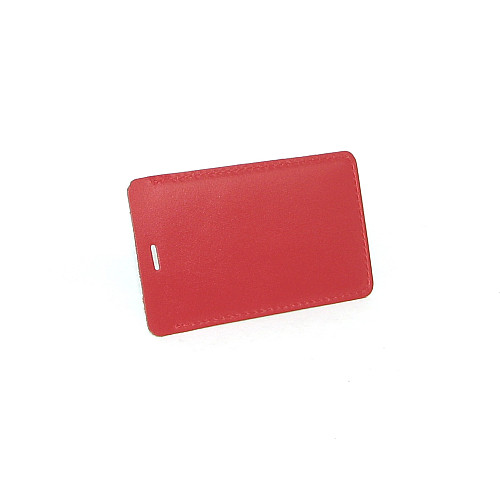 Картхолдер DNK Leather One Card col.H красный