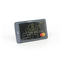 Картхолдер DNK Leather One Card col.K синий
