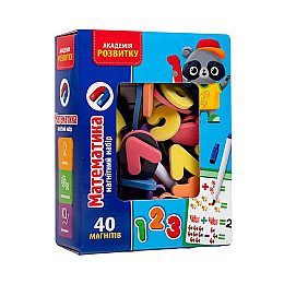 Гра настільна "Магнітний набір. Математика" Vladi Toys VT5411-16 Укр