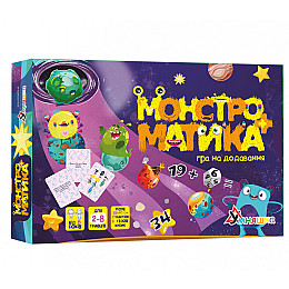 Настільна навчальна гра з додавання "Монстроматика" УМНЯШКА 2071-UM укр