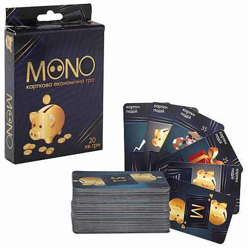 Карточная игра "MONO" Strateg 30569 Укр