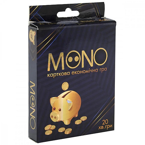 Карточна гра "MONO" Strateg 30569 Укр
