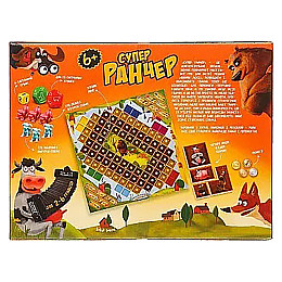 Детская настольная игра "Супер Ранчер" Danko Toys 8357 G-SR-01-01U Укр