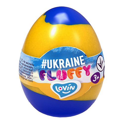 Игрушка-антистресс "Fluffy #Ukraine" TM Lovin 81004 40 мл