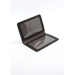 Обкладинка для документів (ID паспорт) DNK Leather mini doc R-Gerb col.F коричнева