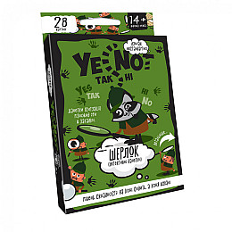 Дитяча карткова гра "YENOT ДаНетки" Danko Toys YEN-01U укр зелений