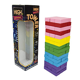 Развлекательная игра Strateg "High Tower"Дженга 30960 рус