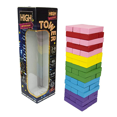 Розважальна гра Strateg "High Tower" Дженга 30960 рус