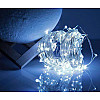 Гирлянда-нить светодиодная на батарейках Adecor 10 м 100 Led Белый (218-21526972)