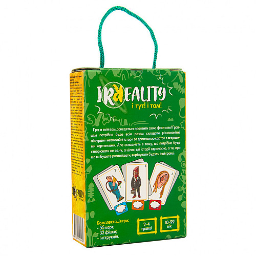 Настольная игра "Irreality" Strateg 30862 укр.
