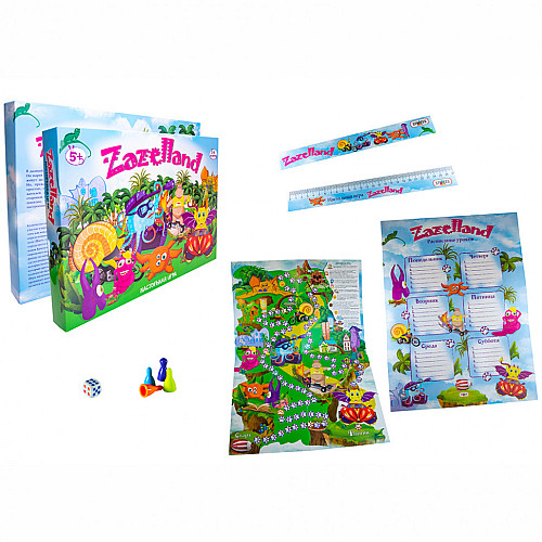 Настольная игра "Zazelland" Strateg 30213 рус.