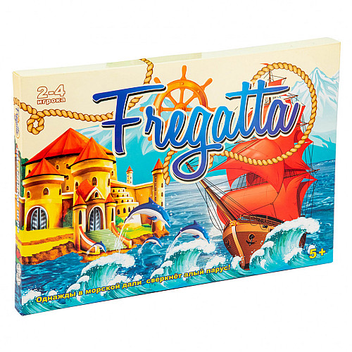 Настільна Гра-бродилка "Fregatta" Strateg 30552 рус.