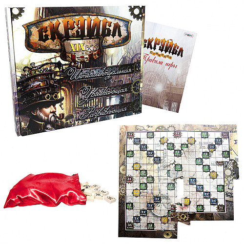 Настольная игра "Скрейбл" Strateg 635ST рус.