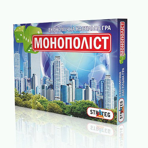 Настільна гра Велика "Монополіст" Strateg 508ST укр.