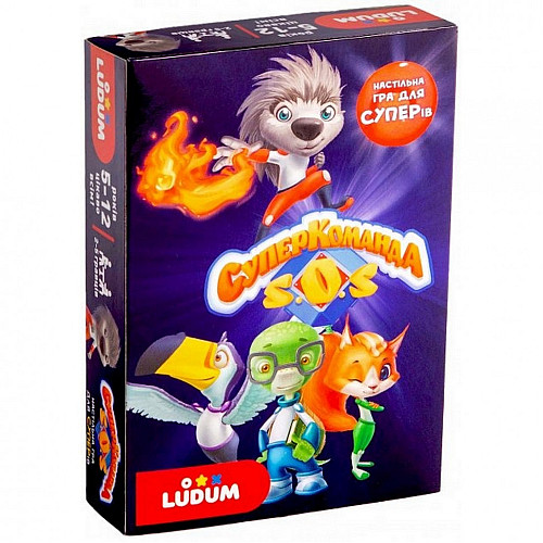Настільна гра Ludum "суперкоманді" LS3046-52 українська мова