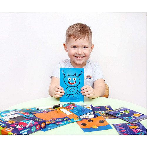 Игра с маркером Vladi Toys «Пиши и стирай. Монстрики» VT5010-18