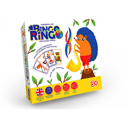 Настільна гра "Bingo Ringo" Danko Toys GBR-01-01EU укр/англ