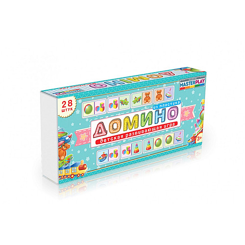 Детская игра домино Colorplast 1-093-2-1 Предметы