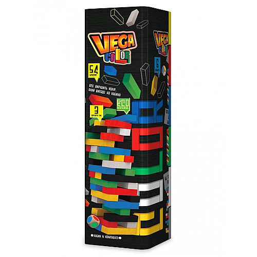 Развивающая настольная игра Danko Toys "VEGA COLOR " укр. GVC-01U