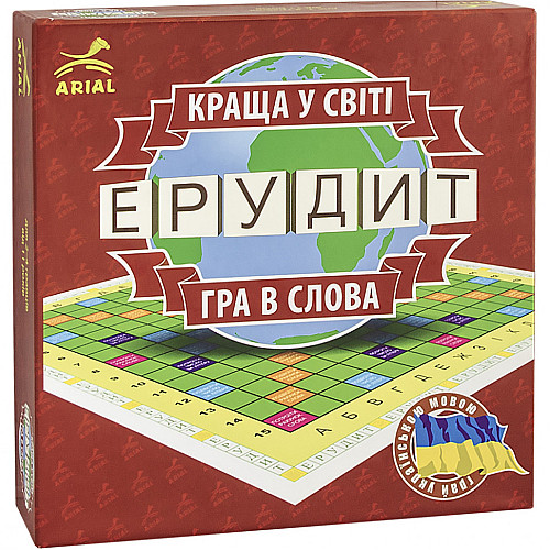 Настільна гра Arial Ерудит-УКР. Гра в слова 910107