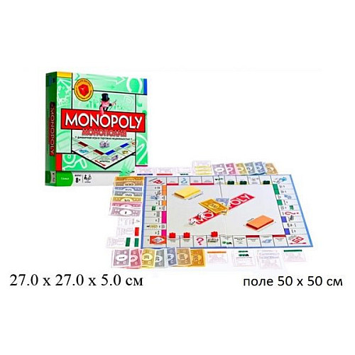 Монополія Joy Toy настільна гра російською мовою 6123