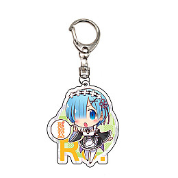 Брелок Акриловий Bioworld Рем Життя з нуля Re: Zero Series 2 (17345)