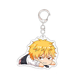 Брелок Акриловий Bioworld Дендзі Denji Людина Бензопила Chainsaw Man (17349)