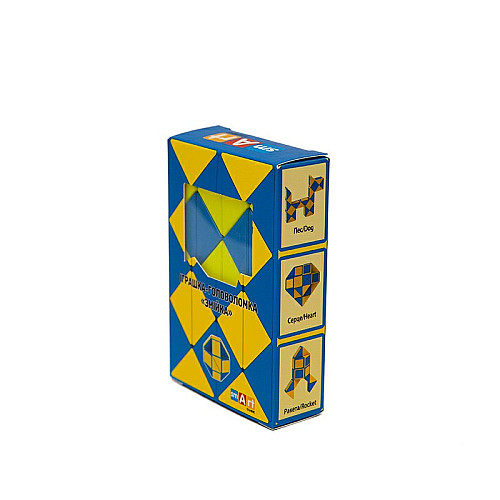 Головоломка "Змійка синьо-жовта" Smart Cube SCU024