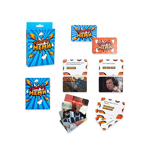Настольная игра "Комические Мемы" Strateg 30317