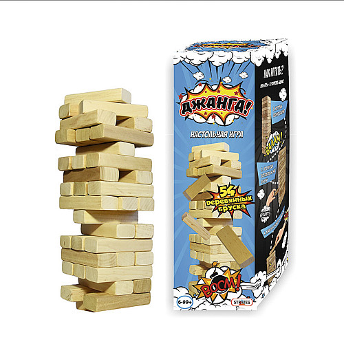 Настольная игра "Джанга" Strateg 24ST 54 бруска